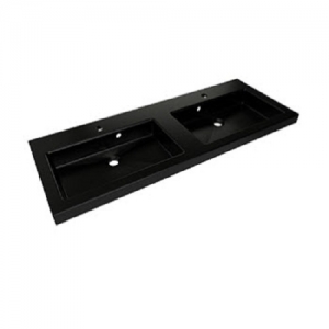 WaveDesign Sussy Wastafel 120x46 zwart 5830180464